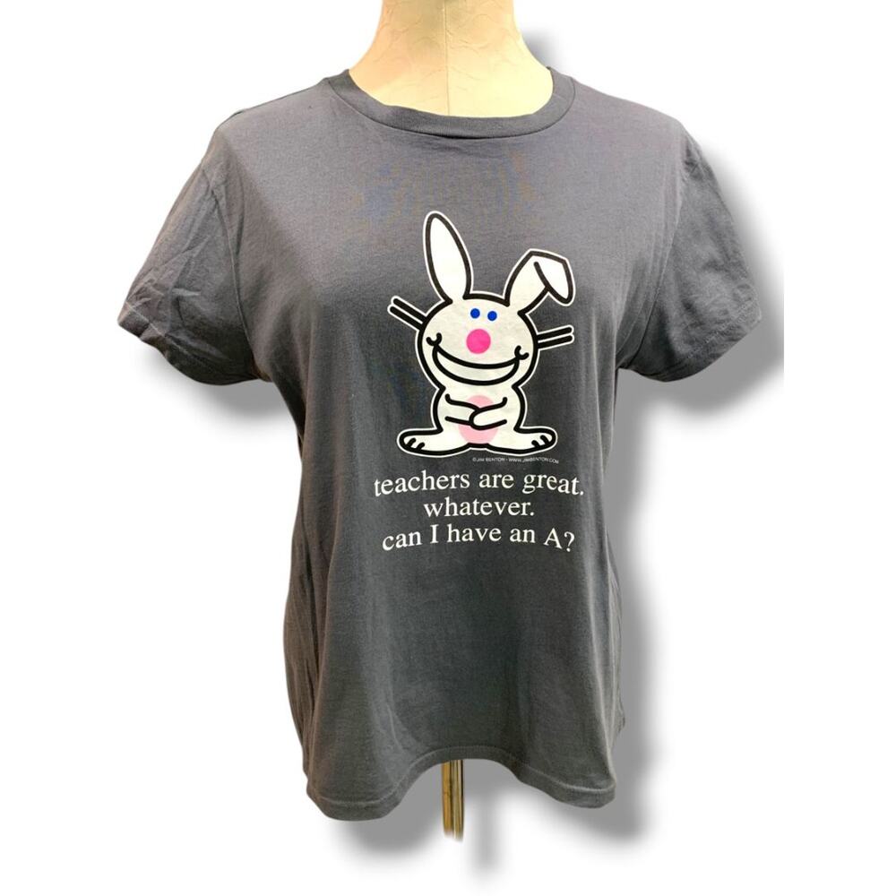 XXL Junior Womens Can I Have an A Bunny Tshirt Jim Benton